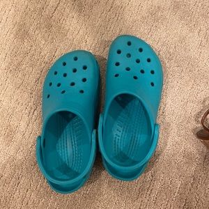 Blue Crocs